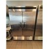 Image 1 : INTERTEK C2-54VC STAINLESS STEEL 2 DOOR B SERIES REACH-INS VERTICAL MOBILE COOLER