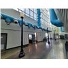 Image 2 : **3 BLACK METAL APPROX. 14' HEIGHT SINGLE HEAD LAMP POST