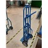 Image 2 : BLUE METAL HEAVY DUTY CONVERTIBLE HAND TRUCK WITH 2 WHEELS