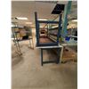 Image 2 : 2 WHITE 71"W X 30"D METAL CASE WORK TABLE