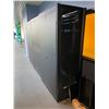 Image 2 : CONTENTS OF SECOND FLOOR OUTER WALK WAY INCLUDING 3 APC MOBILE SEVER RACKS, POLYCOM DUAL TV