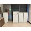 Image 1 : LOT OF 4 ASSORTED WHITE REFRIGERATORS