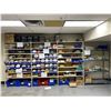 Image 1 : ** CONTENTS OF FLOOR B2 ROOM B203 INCLUDING 4 BAYS OF INDUSTRIAL PARTS SHELVING WITH CONTENTS