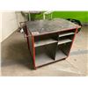 Image 1 : RED METAL MOBILE WORK TABLE
