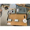 Image 2 : 2 PANEL BOARDS WITH SWITCHES MOUNTED ON PLYWOOD WITH OUTLETS