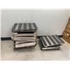 Image 1 : LOT OF ASSORTED STAINLESS STEEL RAMPS