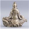 Image 2 : Chinese Silverplate Guanyin on Fish