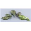 Lot of Five Soapstone Carved Animals