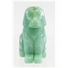 Image 2 : Chinese Green Jade Carved Dog