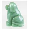 Image 3 : Chinese Green Jade Carved Dog