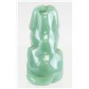 Image 4 : Chinese Green Jade Carved Dog