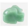 Image 5 : Chinese Green Jade Carved Dog