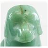 Image 6 : Chinese Green Jade Carved Dog
