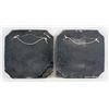 Image 2 : Matching Pair of Chinese Wood and Lacquer Plaques