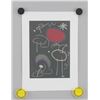 Image 2 : Spanish Linocut on Paper Signed Miro E.A.