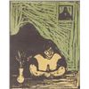Image 1 : Norwegian Etching Signed in Pencil Edvard Munch