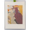 Image 2 : French Lithograph on Paper Signed T-Lautrec