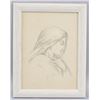 Image 2 : Pencil on Paper Portrait of Woman