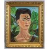 Image 2 : Mexican Oil on Canvas Signed Frida Kahlo