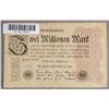 Image 1 : German Paper Money 2 Million Mark 1923