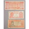 Image 8 : Lot of 19 Various Paper Monies Korea, Peru, Spain