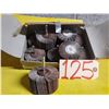 Image 1 : Box of Flap Wheel 3" x 1"1/2 x 1/4" Gr.320
