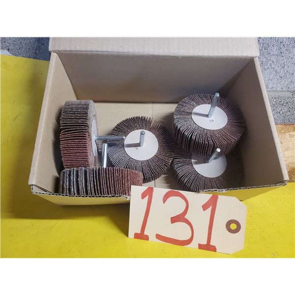 Box of Flap Wheel 4" x 1"3/16 x 1/4" Gr.40