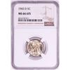 Image 1 : 1943-D Jefferson Nickel Coin NGC MS66 6FS