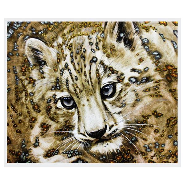 Verqa Goncharenko "Looking For His Dad" Original Oil Painting On Canvas