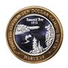 Image 1 : .999 Fine Silver Harveys Resort Lake Tahoe, Nevada $10 Limited Edition Gaming Token