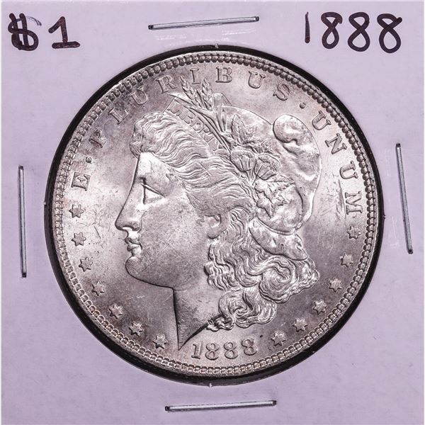 1888 $1 Morgan Silver Dollar Coin