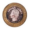 Image 2 : .999 Fine Silver Caesars Tahoe Lake Tahoe, Nevada $10 Limited Edition Gaming Token