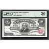 Image 1 : 1891 $10 Tombstone Silver Certificate Note Fr.298 PMG Very Fine 20