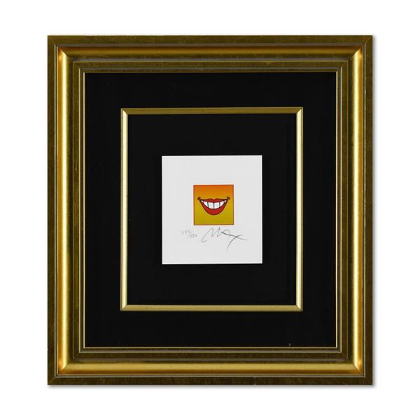 Peter Max "Smile" Limited Edition Lithograph On Paper
