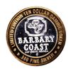 Image 2 : .999 Silver Barbary Coast Las Vegas, Nevada $10 Limited Edition Gaming Token