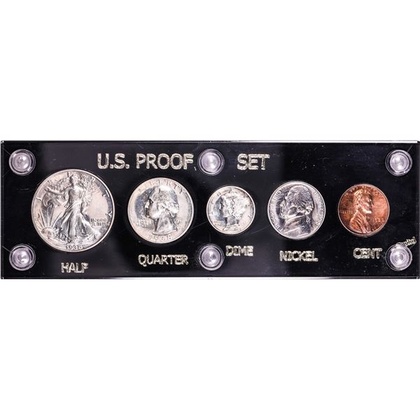 1938 (5) Coin Proof Set