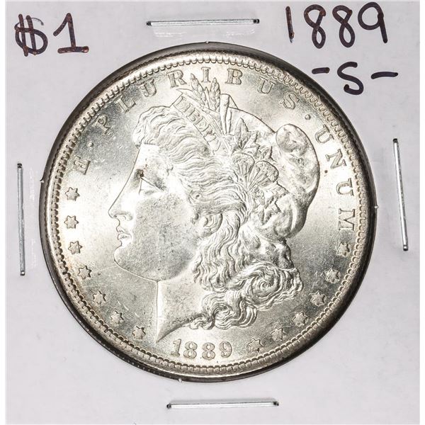 1889-S $1 Morgan Silver Dollar Coin
