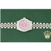 Image 4 : Rolex Ladies Stainless Steel Diamond Datejust Wristwatch with Rolex Box