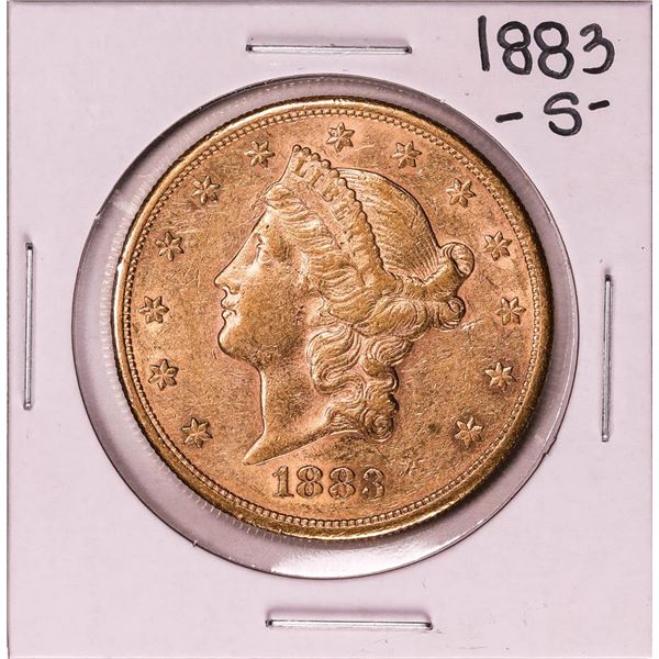 1883-S $20 Liberty Head Double Eagle Gold Coin