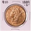 Image 1 : 1889-S $20 Liberty Head Double Eagle Gold Coin