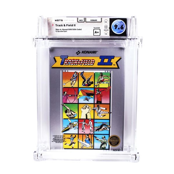 Track & Field II NES Nintendo Sealed Video Game WATA 9.6/A+