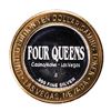Image 2 : .999 Silver Four Queens Casino Hotel Las Vegas $10 Limited Edition Gaming Token