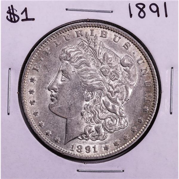 1891 $1 Morgan Silver Dollar Coin