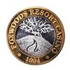 Image 2 : .999 Fine Silver Foxwoods Resort and Casino $10 Casino Limited Edition Gaming Token