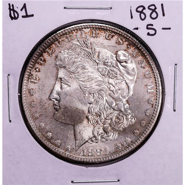 1881-S $1 Morgan Silver Dollar Coin