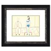 Image 1 : Pablo Picasso "La Comedie Humaine 30.1.54.I" Print Lithograph On Paper