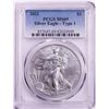 Image 1 : 2021 Type 1 $1 American Silver Eagle Coin PCGS MS69