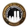 Image 1 : .999 Fine Silver Gold Coast Las Vegas, Nevada $10 Casino Limited Edition Gaming Token