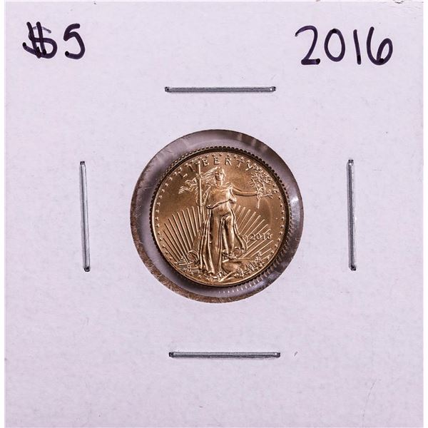 2016 $5 American Gold Eagle Coin