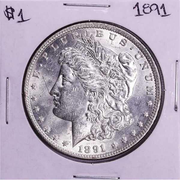 1891 $1 Morgan Silver Dollar Coin